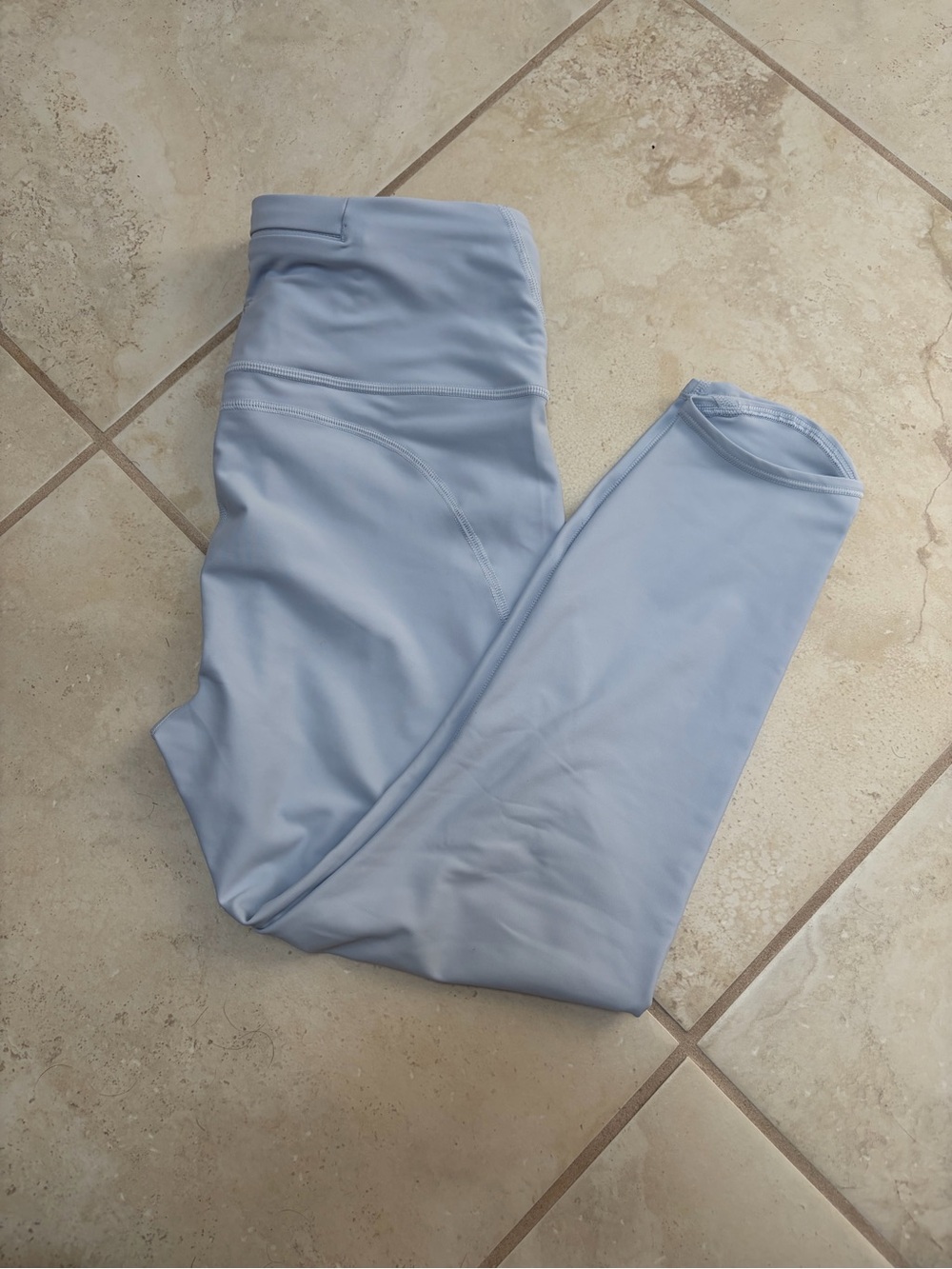 Athleta Pale Blue High-Rise Leggings
